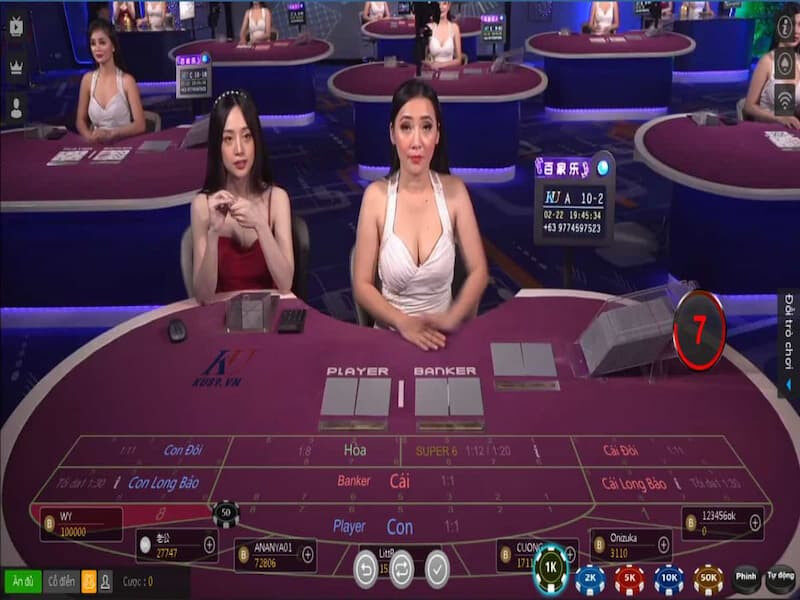 Baccarat là tựa game bài mang tính giải trí cao