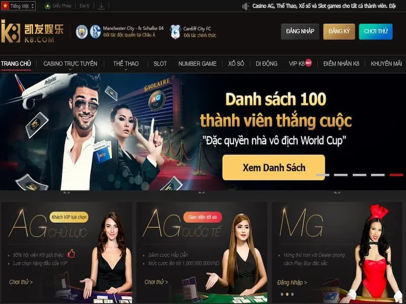 Nhận link truy cập vào nhà cái K8 thông qua website