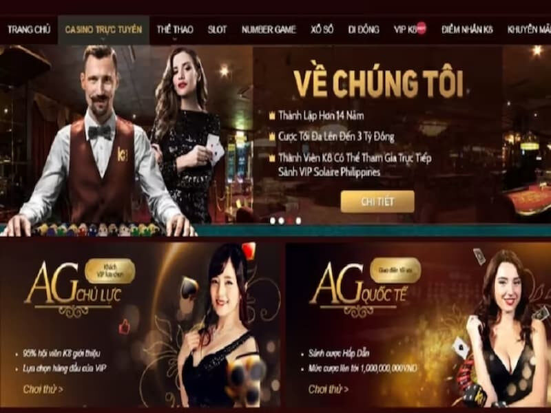 Ưu và nhược điểm của nhà cái casino K8